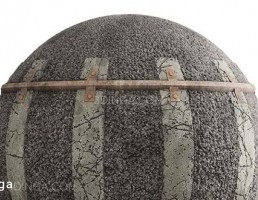تکسچر خطوط راه آهن آسیب دیده